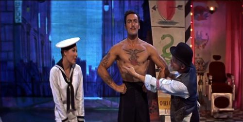 The Tattooed Sailor in There's No Business Like Showbusiness