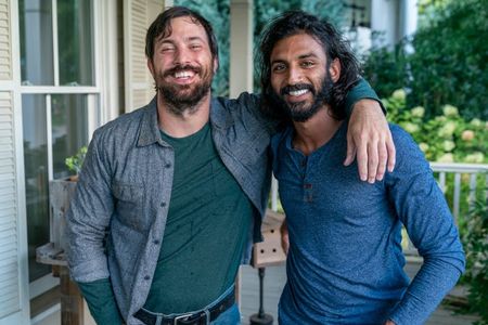 Juan Javier Cardenas and Avi Nash in The Walking Dead (2010)