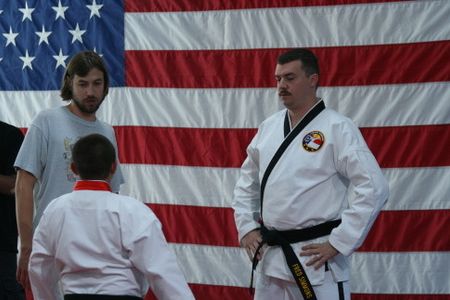 Ben Best and Danny McBride in The Foot Fist Way (2006)