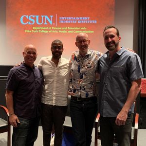 Moderating PGA Panel on Music in Film at CSUN on November 9, 2019