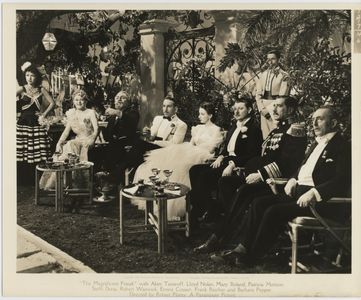 Mary Boland, Steffi Duna, Ralph Forbes, Patricia Morison, Lloyd Nolan, Frank Reicher, Akim Tamiroff, and Robert Warwick 