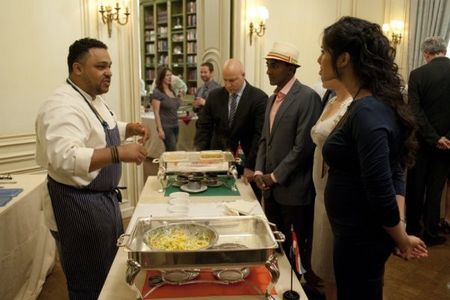 Padma Lakshmi and Marcus Samuelsson in Top Chef (2006)