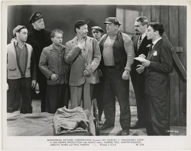 Benny Bartlett, William 'Billy' Benedict, David Gorcey, Eddie Gribbon, Huntz Hall, Martin Kosleck, Gene Roth, and Hans S