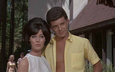 Frankie Avalon and Rosemarie Frankland in I'll Take Sweden (1965)