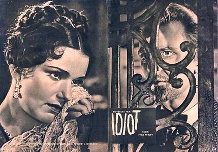 Yuliya Borisova and Yuriy Yakovlev in The Idiot (1958)