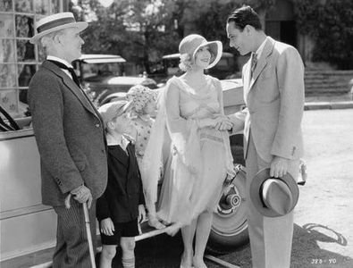 Billy Butts, William Haines, Howard Hickman, Leila Hyams, and Evelyn Mills in Alias Jimmy Valentine (1928)