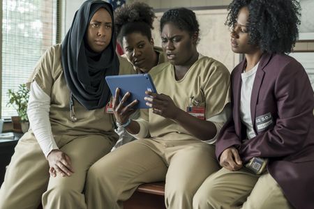 Vicky Jeudy, Adrienne C. Moore, Danielle Brooks, and Amanda Stephen in Orange Is the New Black (2013)