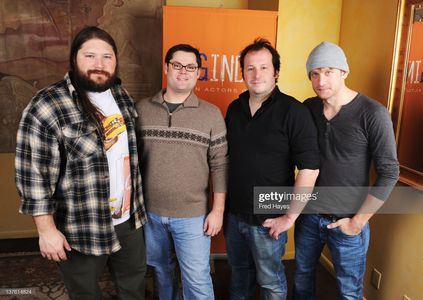 PARK CITY, UT - JANUARY 23: Director Lucas Mireles, producers Ryan Slattery, Christopher Becker and photographer Paul Pi