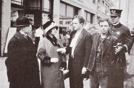 Tom Forman and Helen Holmes in The Treachery of a Scar (1913)