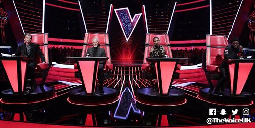 Tom Jones, Gavin Rossdale, Will.i.am, and Jennifer Hudson in The Voice UK (2012)