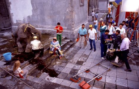 Alejandro Jodorowsky and Faviola Elenka Tapia in Santa Sangre (1989)