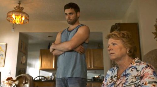 Justin Mortelliti and Becky Ann Baker in Manhunt: Deadly Games