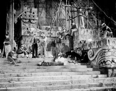 Robert Armstrong, Dick Curtis, James Flavin, and Frank Reicher in King Kong (1933)