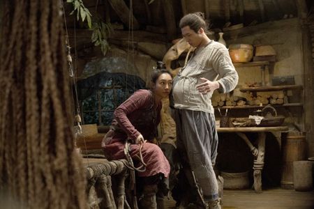 Baihe Bai and Boran Jing in Monster Hunt (2015)