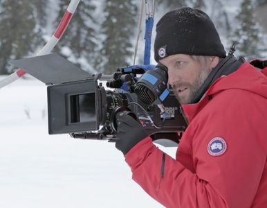 Greg Kohs on location in the arctic of Alaska filming the award-winning doc, The Great Alone.