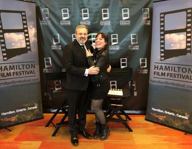 Hamilton Film Festival 2023 with award winning filmmaker, producer, director, writer and actress Katisha Shaw after the 