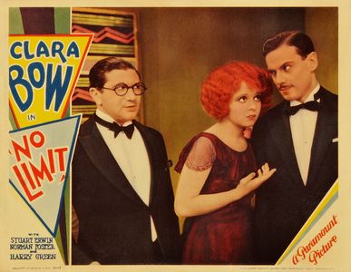 Clara Bow, Norman Foster, and Harry Green in No Limit (1931)