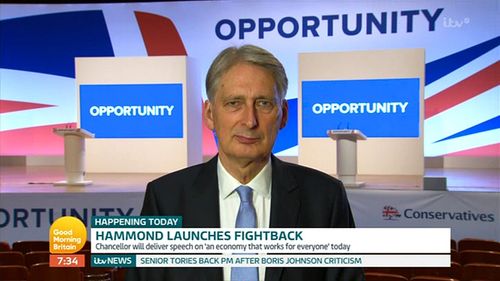 Philip Hammond in Good Morning Britain (2014)