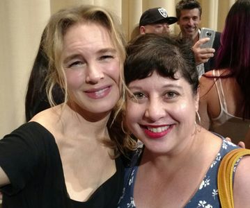 BRIDGET JONES' BABY Screening with Renee Zellwegger (Patrick Dempsey in background)