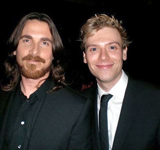 Stefano & Christian Bale - offering some good words of advice from Mr.Bale