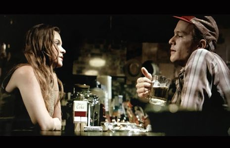 Still of Leah Loftin and Heath Ledger in MONSTER'S BALL