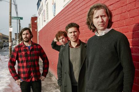 Austin Brown, Parquet Courts, Sean Yeaton, Max Savage, and Andrew Savage