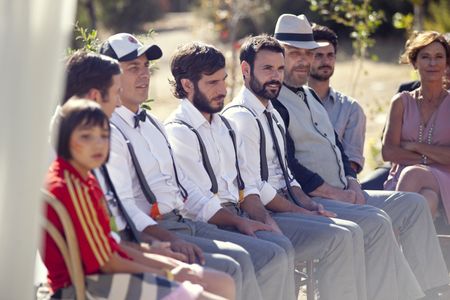 Héctor Colomé, Antonio de la Torre, Roberto Álamo, Quim Gutiérrez, Miquel Fernández, and Sandy Gilberte in Family United