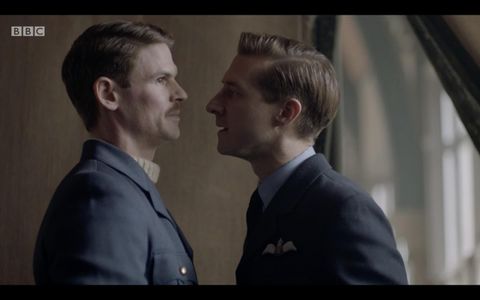 Arthur Darvill and Benjamin Wainwright in World on Fire (2019)