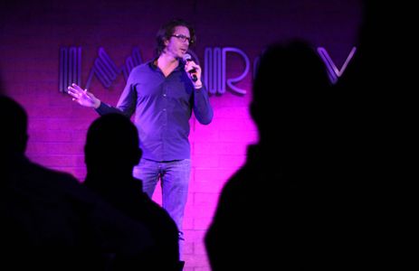 Performing at Tempe Improv