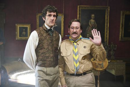 Jim Howick and Mathew Baynton in Ghosts (2019)