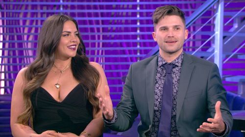 Katie Maloney and Tom Schwartz in Vanderpump Rules: Reunion Part 3 (2019)