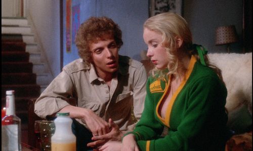 Ian Sander and Cheryl Smith in The Swinging Cheerleaders (1974)