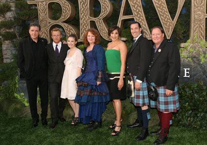 John Lasseter, Mark Andrews, Brenda Chapman, Craig Ferguson, Kelly Macdonald, Kevin McKidd, and Katherine Sarafian at an