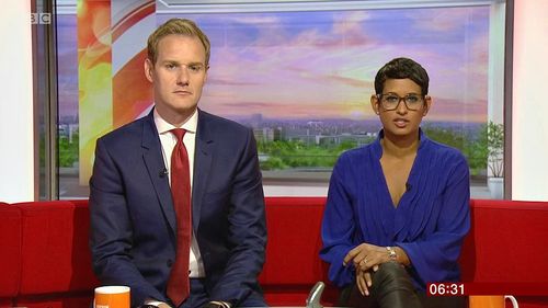 Naga Munchetty and Dan Walker in Breakfast (2000)