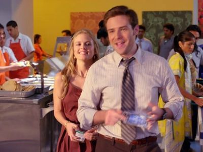 Pippa Black and Ben Rappaport in Outsourced (2010)