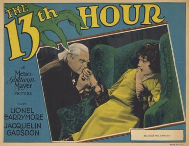 Lionel Barrymore and Jacqueline Gadsdon in The Thirteenth Hour (1927)