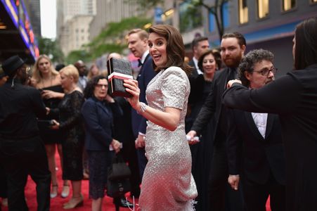 Tina Fey and Jeff Richmond at an event for The 72nd Annual Tony Awards (2018)