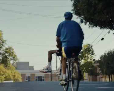 The Nonstop NBA commercial; body double for bike rider