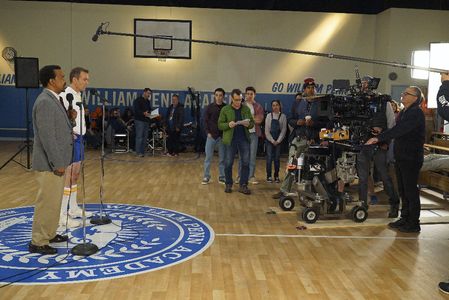 Tim Meadows, Bryan Callen, and Jay Chandrasekhar in The Goldbergs (2013)