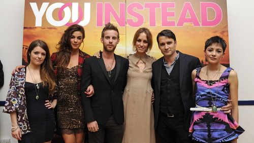 Alastair Mackenzie, Kari Corbett, Natalia Tena, Luke Treadaway, Ruta Gedmintas, and Sophie Wu in Tonight You're Mine (20