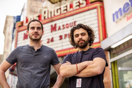 Alec Mouhibian and Garin Hovannisian in 1915 (2015)