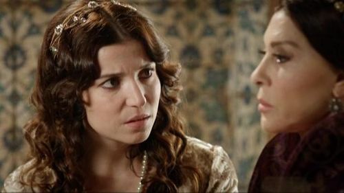 Nebahat Çehre and Selma Ergeç in The Magnificent Century (2011)