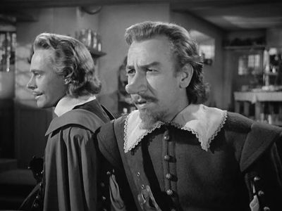 José Ferrer and William Prince in Cyrano de Bergerac (1950)