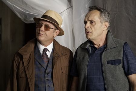 James Spader and Simon Jutras in The Blacklist (2013)