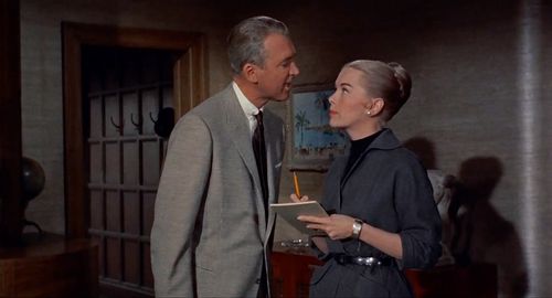 James Stewart and Bek Nelson in Bell Book and Candle (1958)