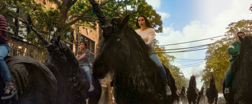 Shazamily on unicorns still image from Shazam! Fury Of The Gods.