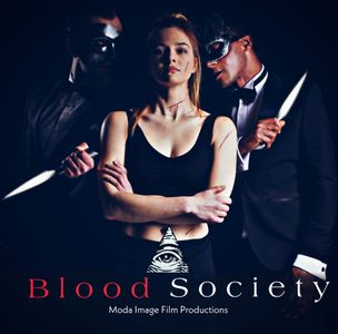 Andrew Osei-Karmen, Elliott Luke-Hayden, and Chloé Booyens in Blood Society