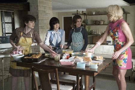 Nora Zehetner, Azure Parsons, Yvonne Strahovski, and Elaine Carroll in The Astronaut Wives Club (2015)