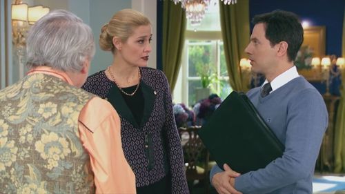 Roberto Carnaghi, Lucila Gandolfo, and David Murí in Soy Luna (2016)