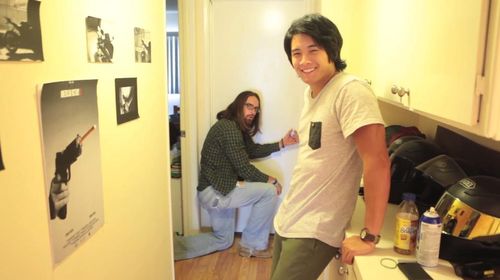 Liston Spence and Peter Adrian Sudarso in Apt. 210 Confessional (2015)